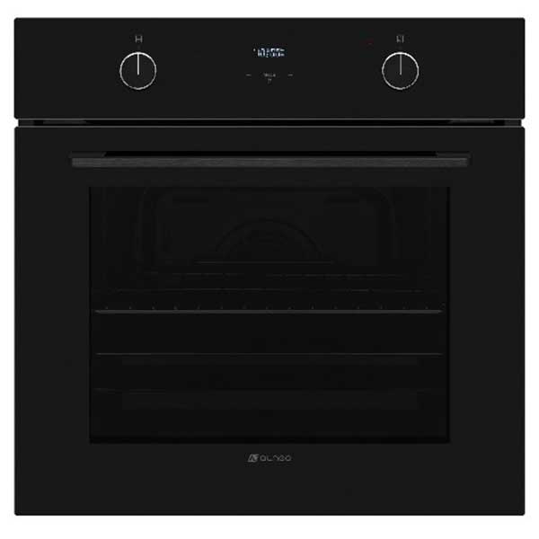 silverline built in oven all black