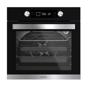 silverline built in oven all black1499