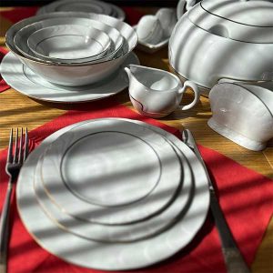 plates 18 persons, dinnerware set for 18 persons, 98pcs