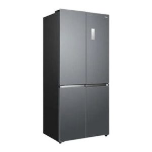 tcl fridge c521cdb free built in, 521l, energy e, 190x64x83.3, led display, metal fresh. shadow black glass