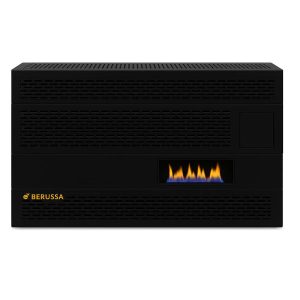 berussa gas heater 120 sq metres black